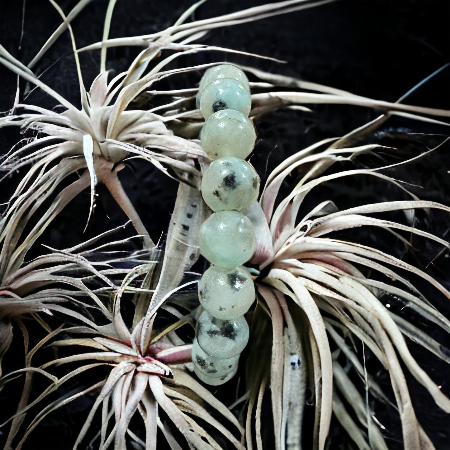 Crystal beaded bracelet
