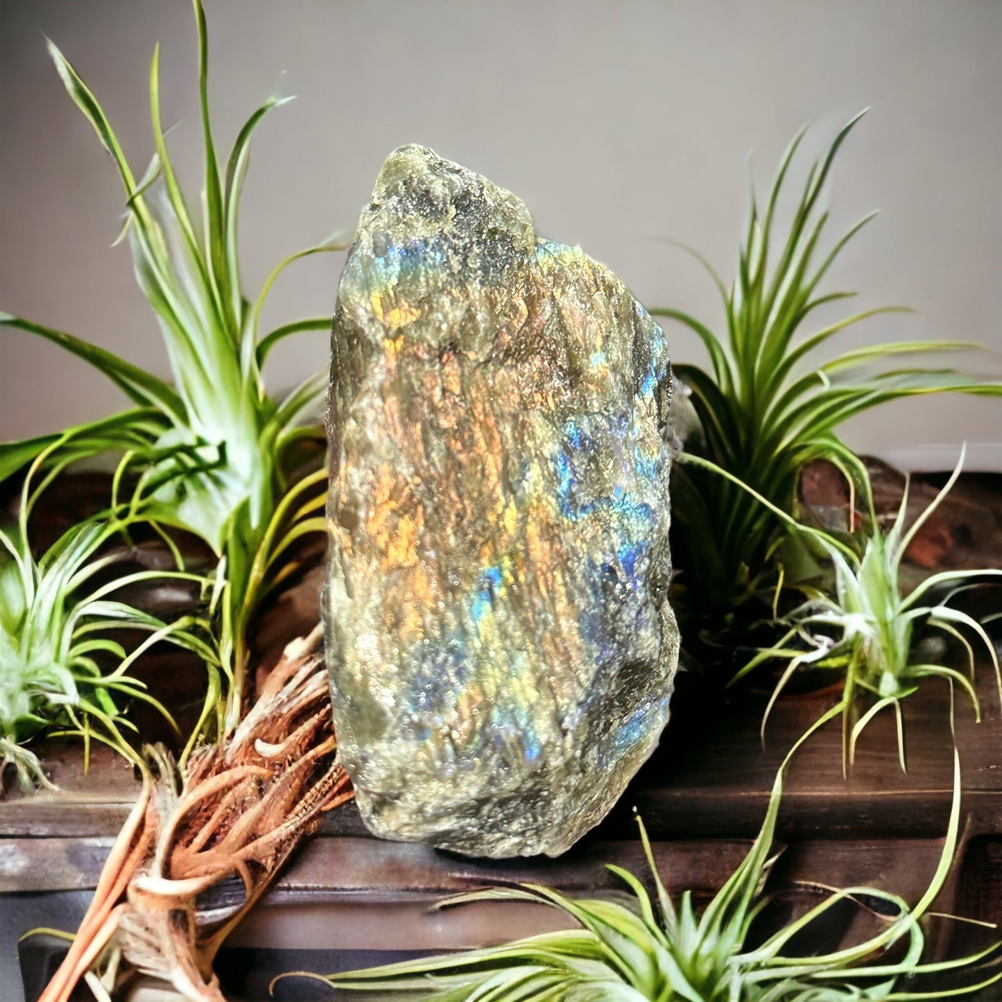 Labradorite rough/raw crystal
