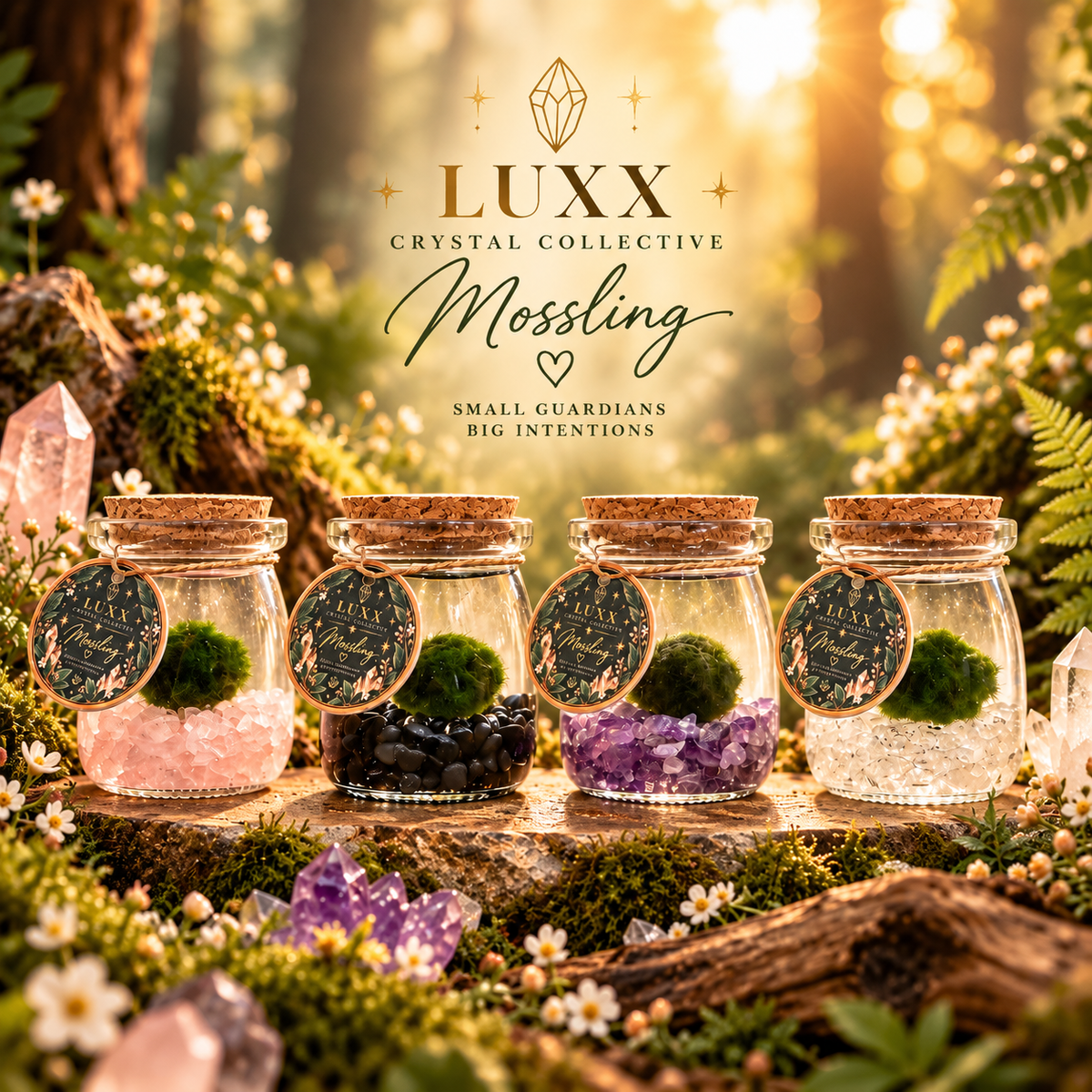 LUXX Mosslings | The Mossling Forest