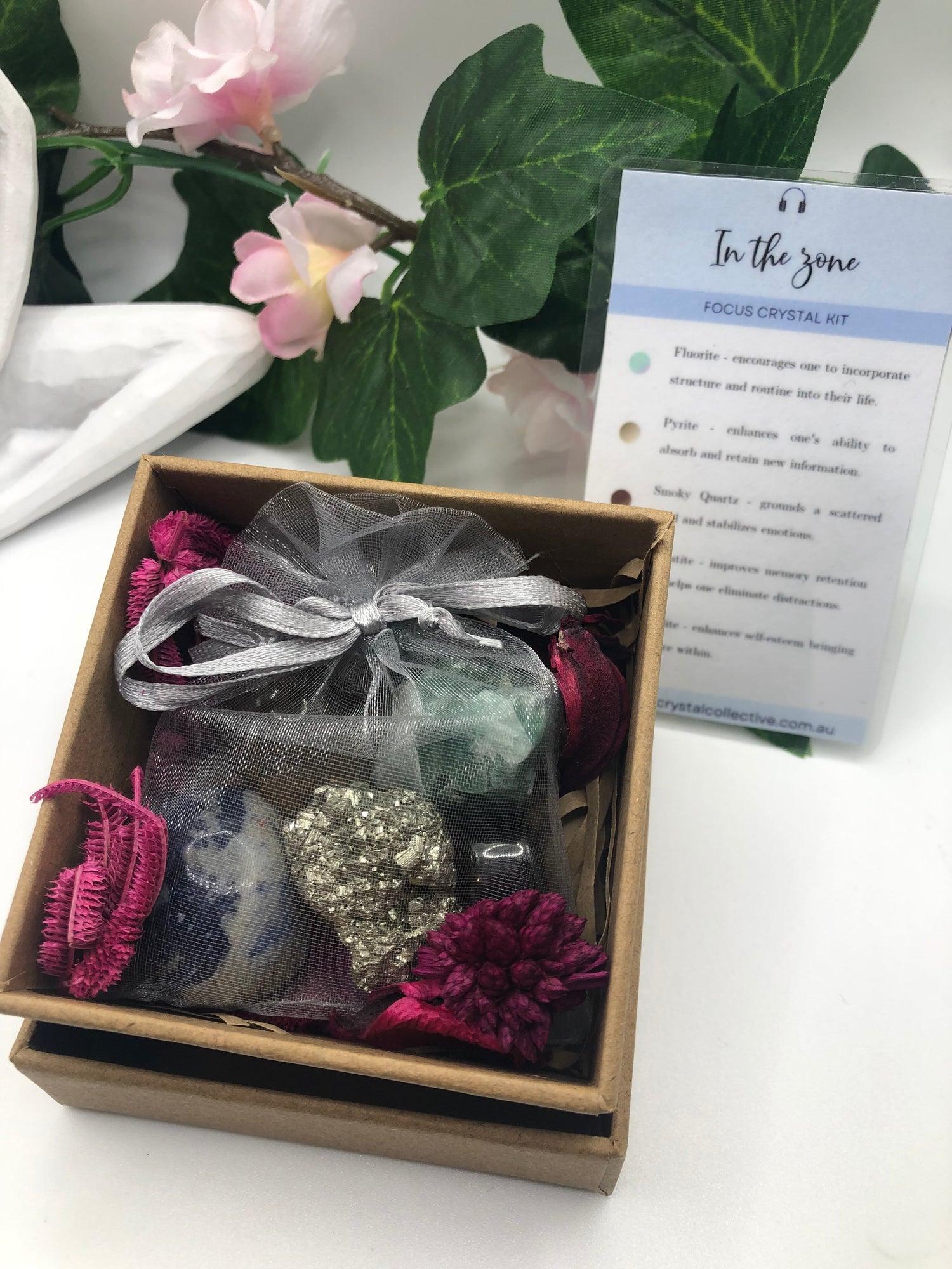 Crystal intention boxes