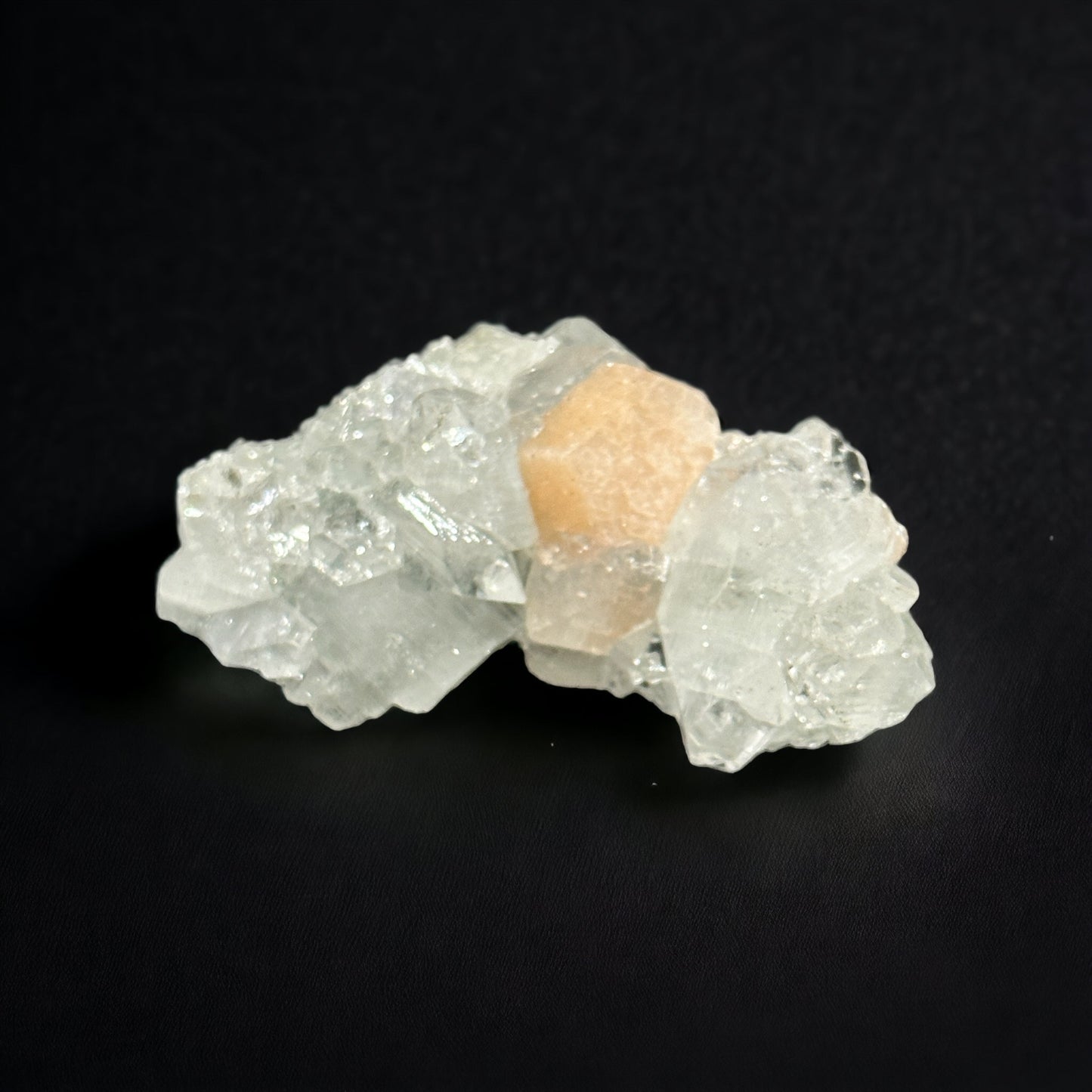 Apophylite crystal cluster