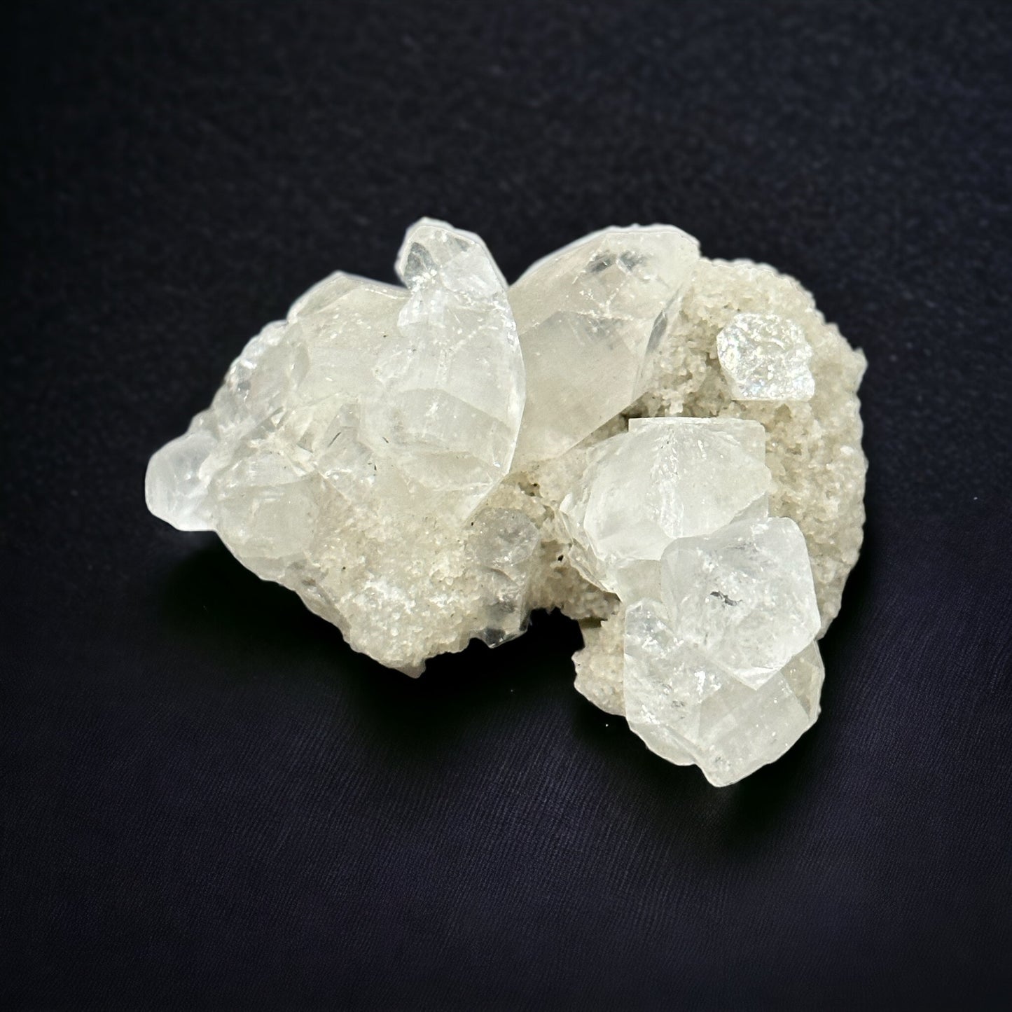 Apophylite crystal cluster