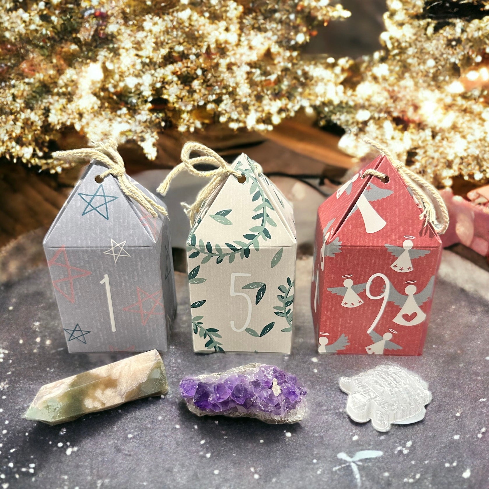 Little box of wishes - 24 days of Christmas crystal advent calendar.