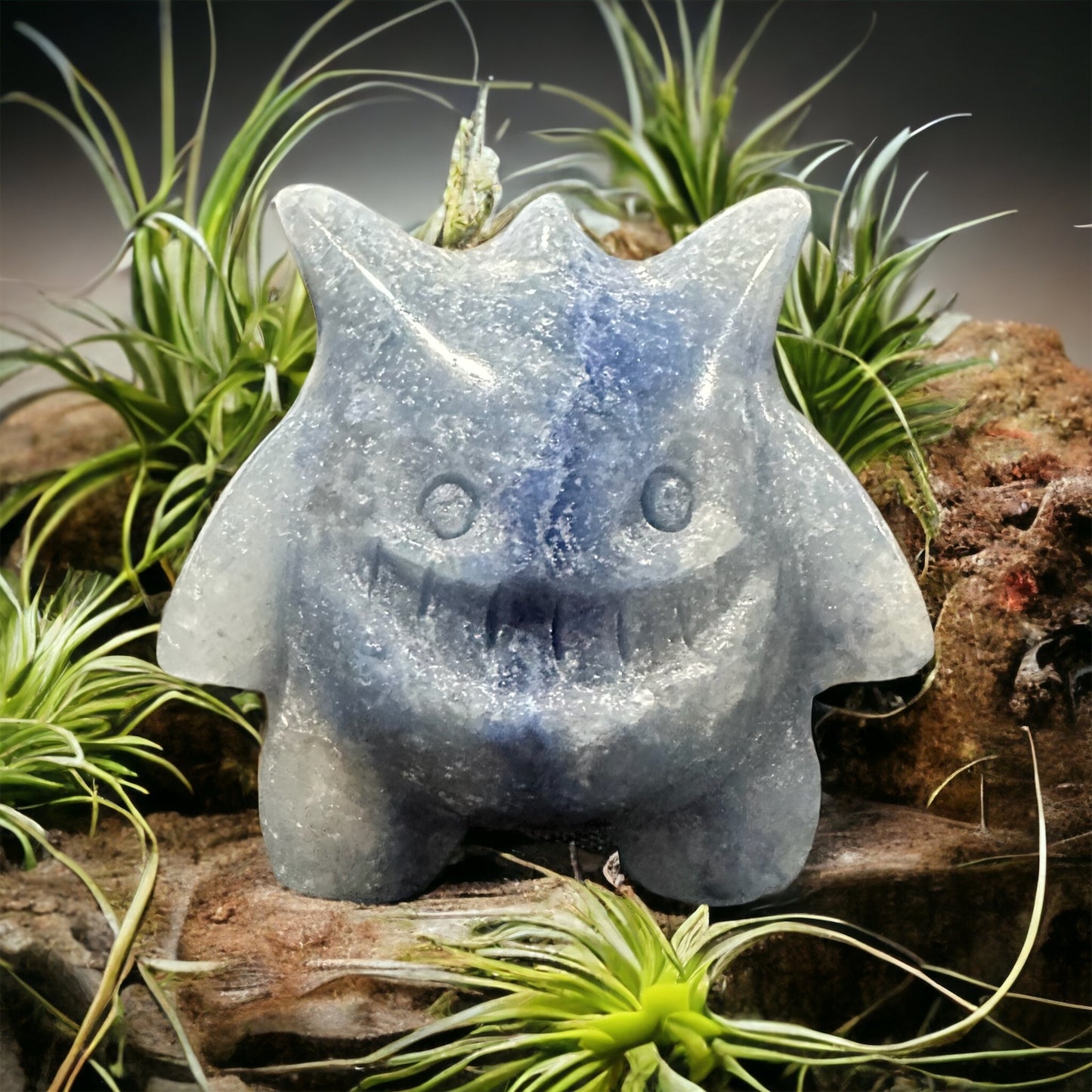 Crystal gengar carving