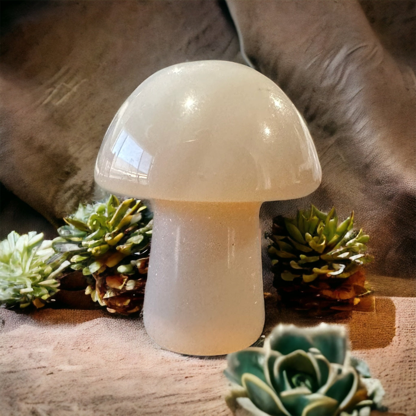 Crystal mini mushroom