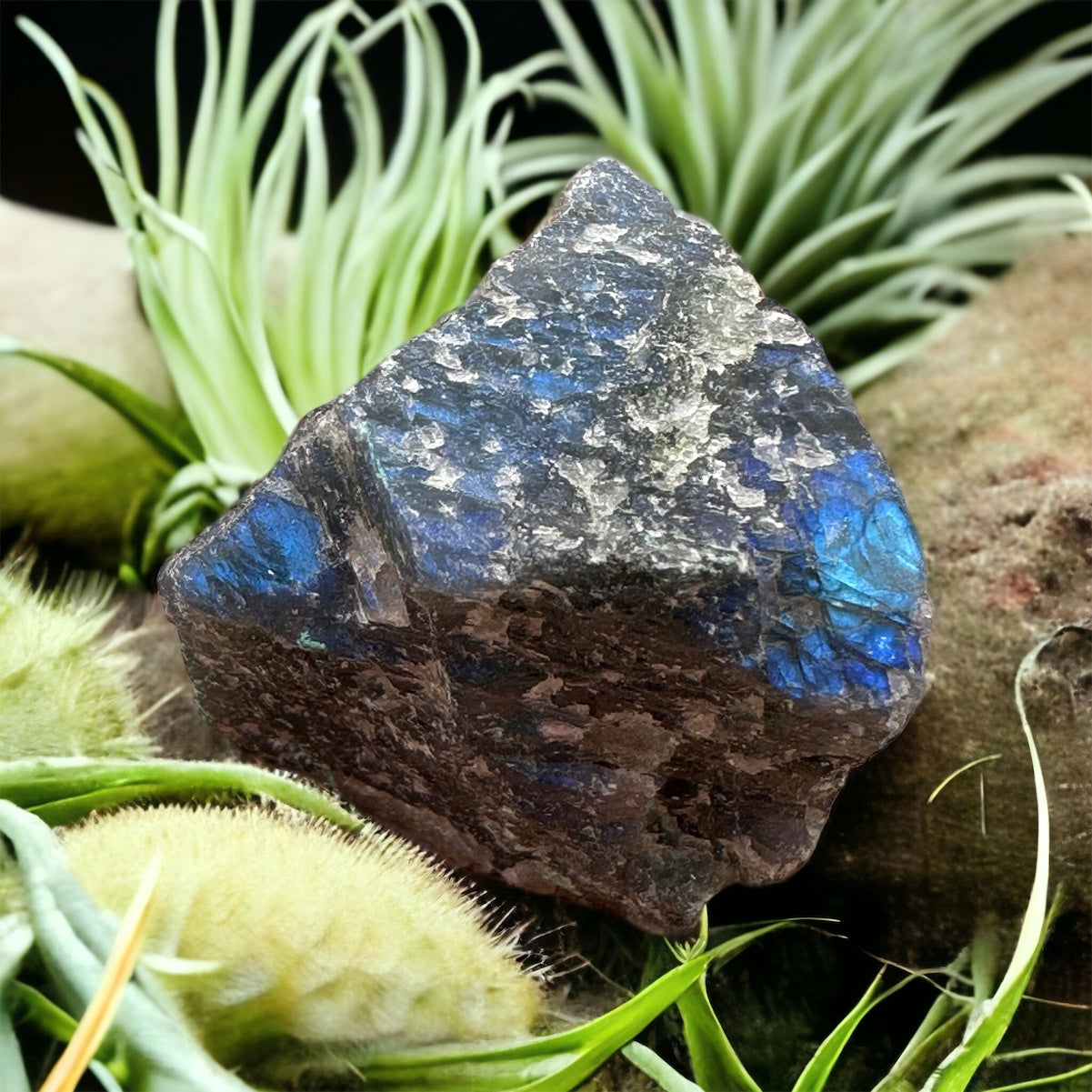 Labradorite rough/raw crystal