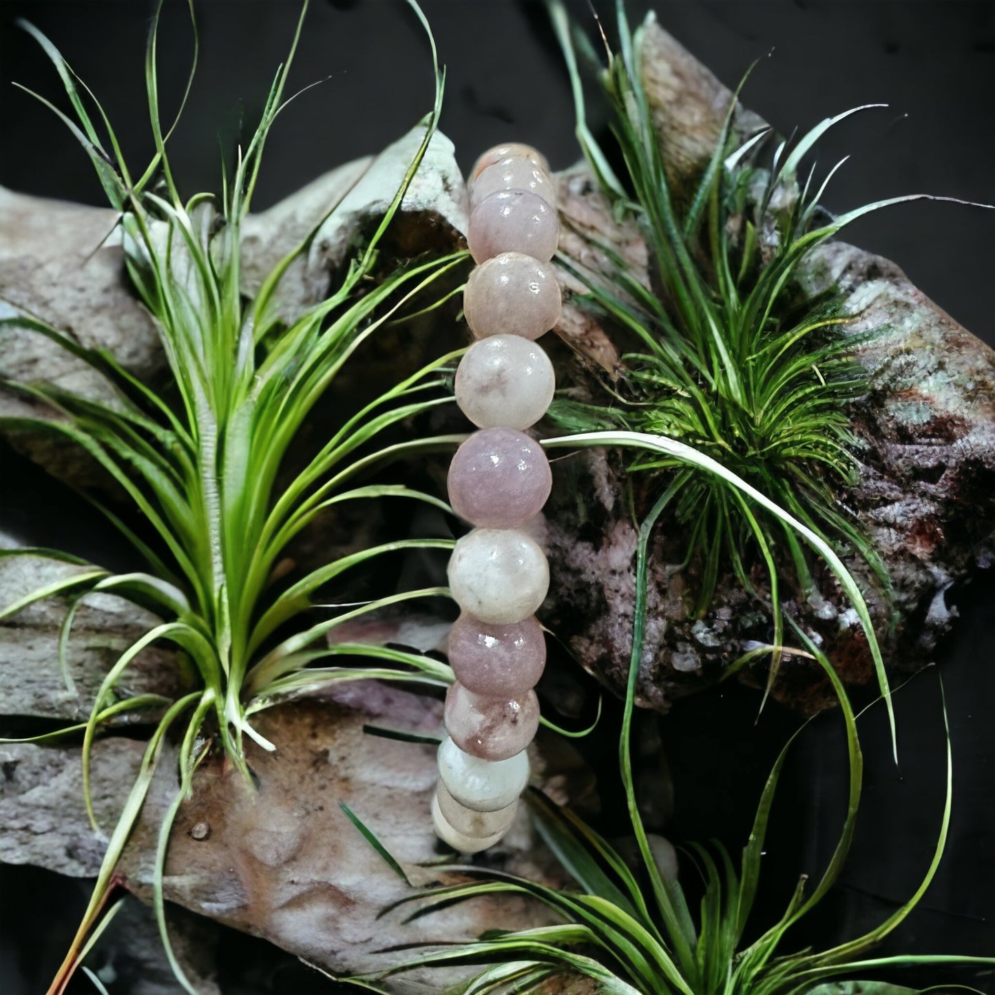 Crystal beaded bracelet