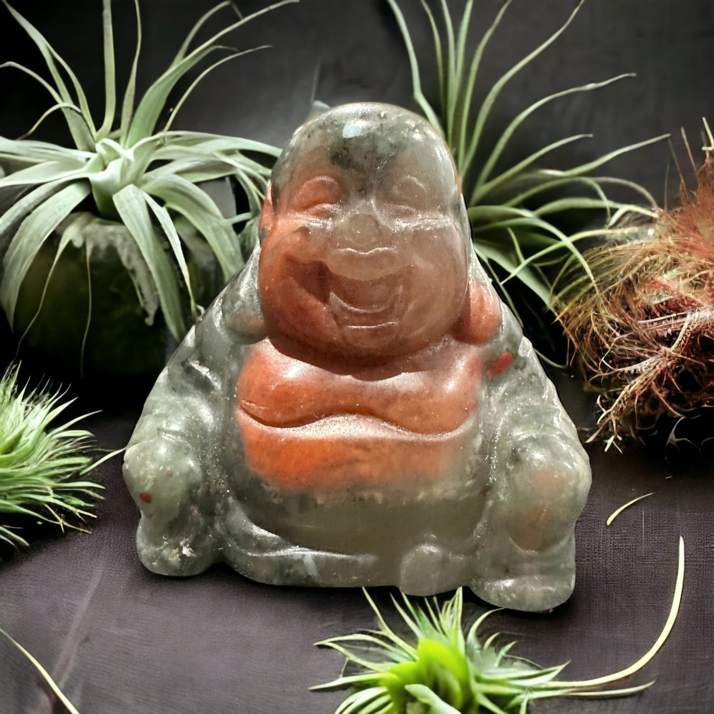 Crystal Buddha carving