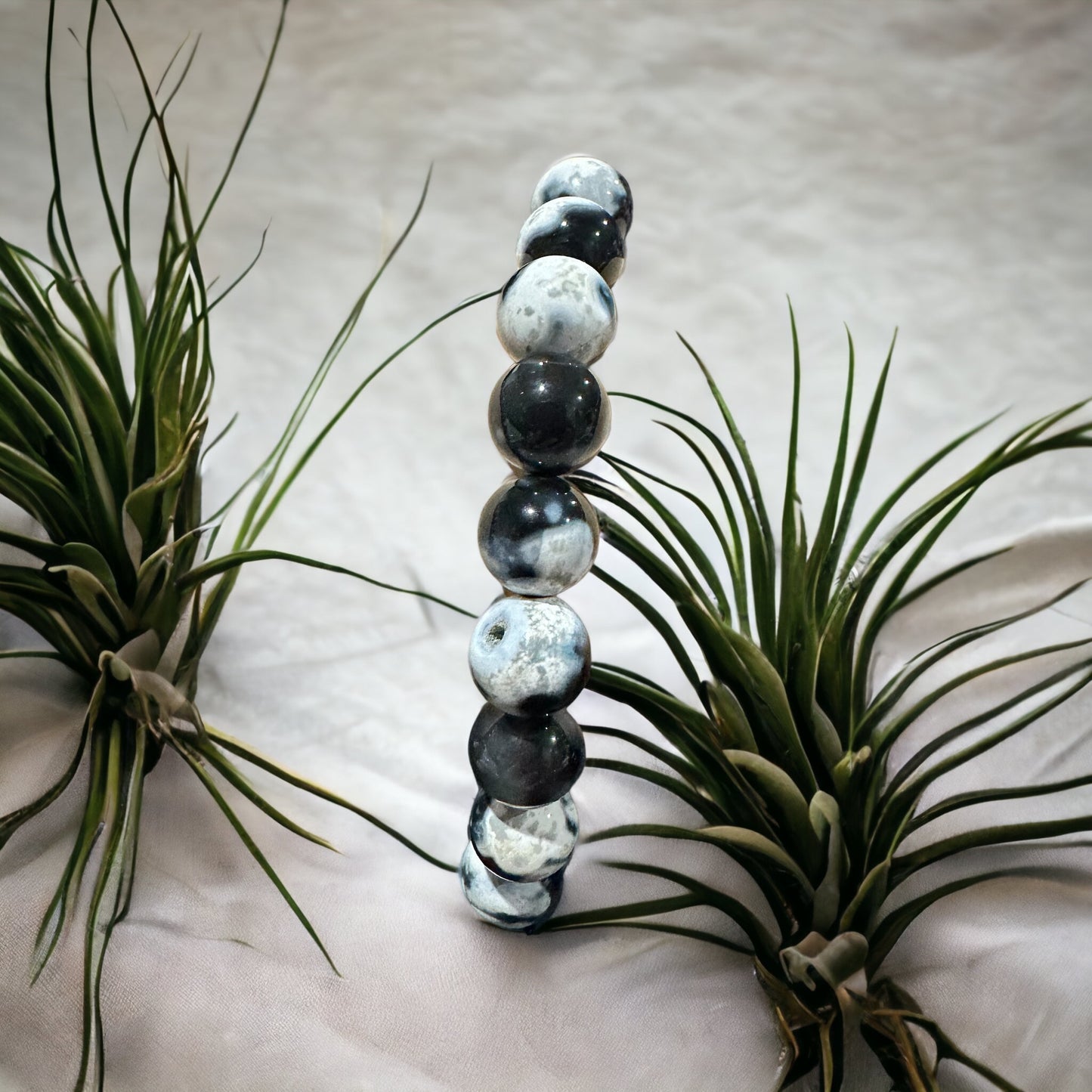 Crystal beaded bracelet