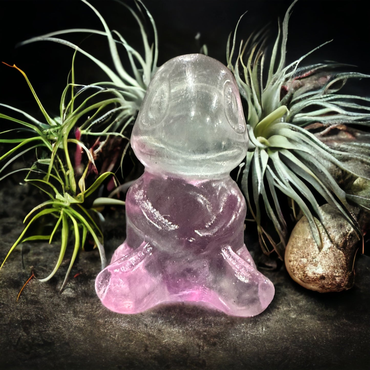 Crystal Pokémon carving