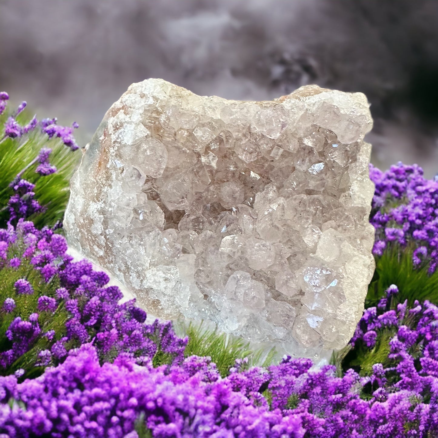 Amethyst cluster Crystal