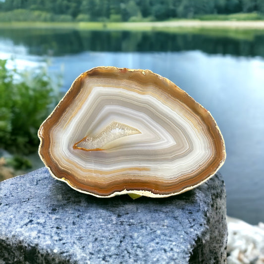 Agate slice