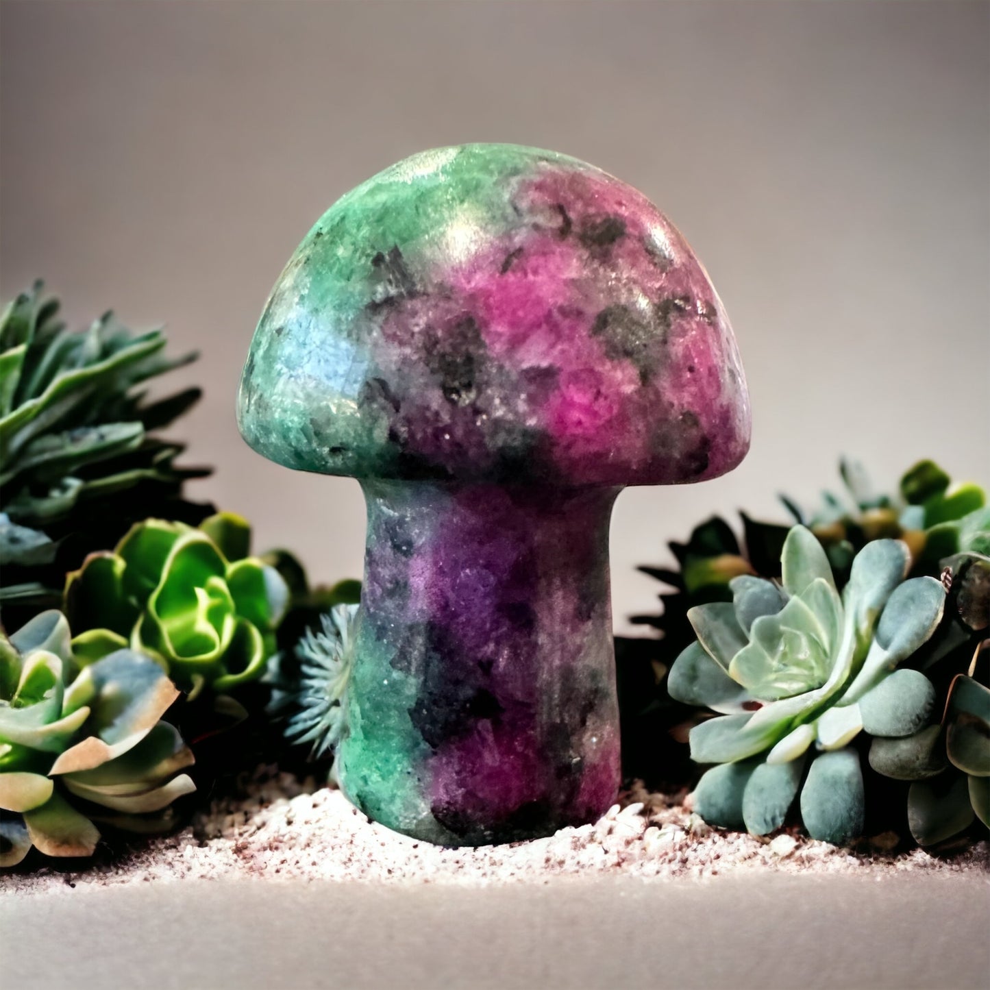 Crystal mini mushroom