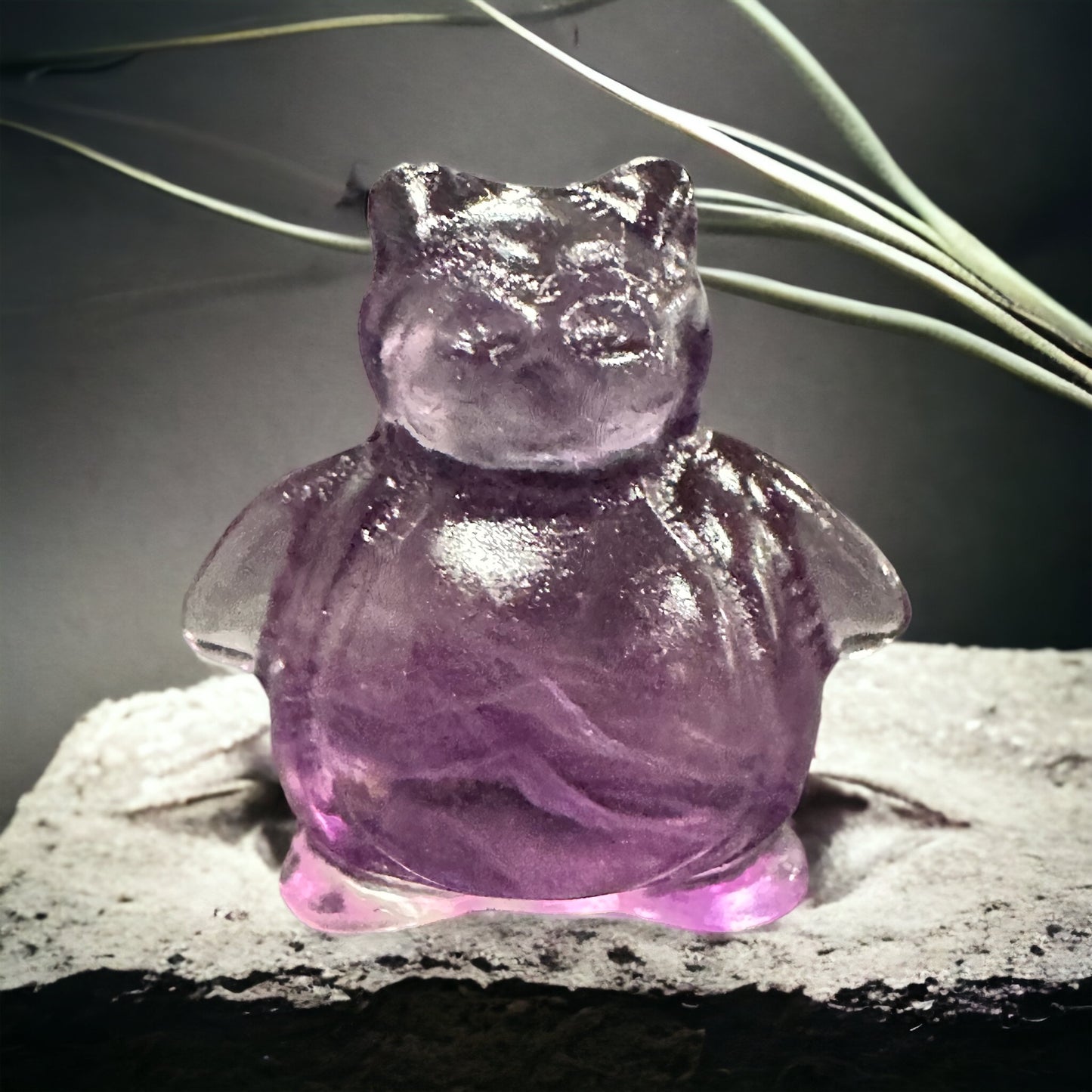 Crystal Pokémon carving