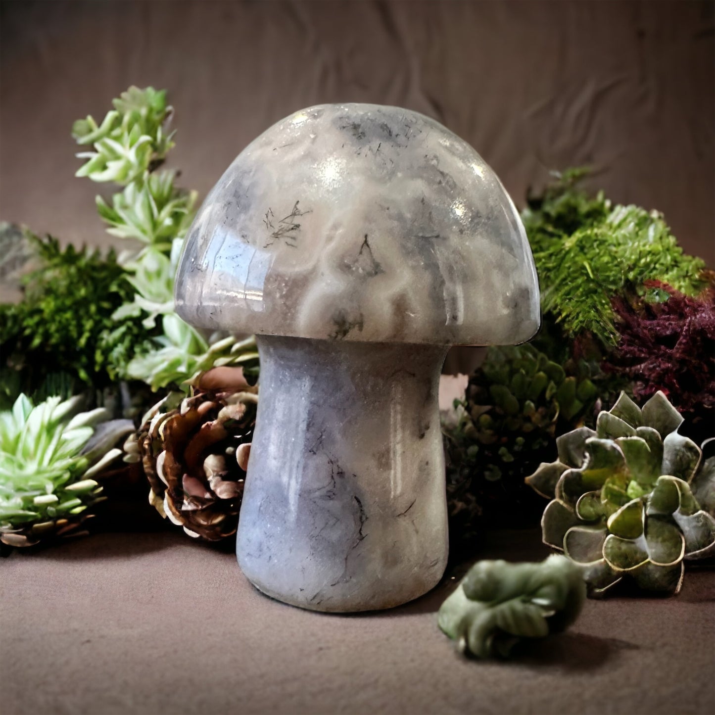 Crystal mini mushroom