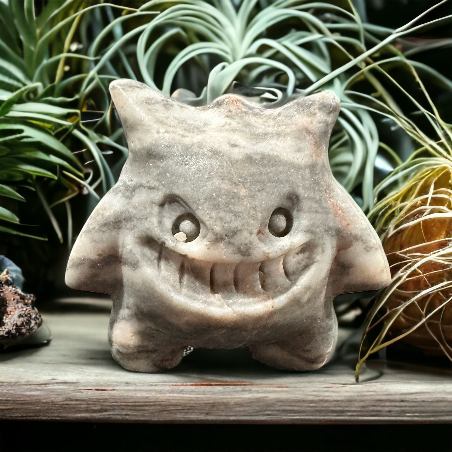 Crystal gengar carving