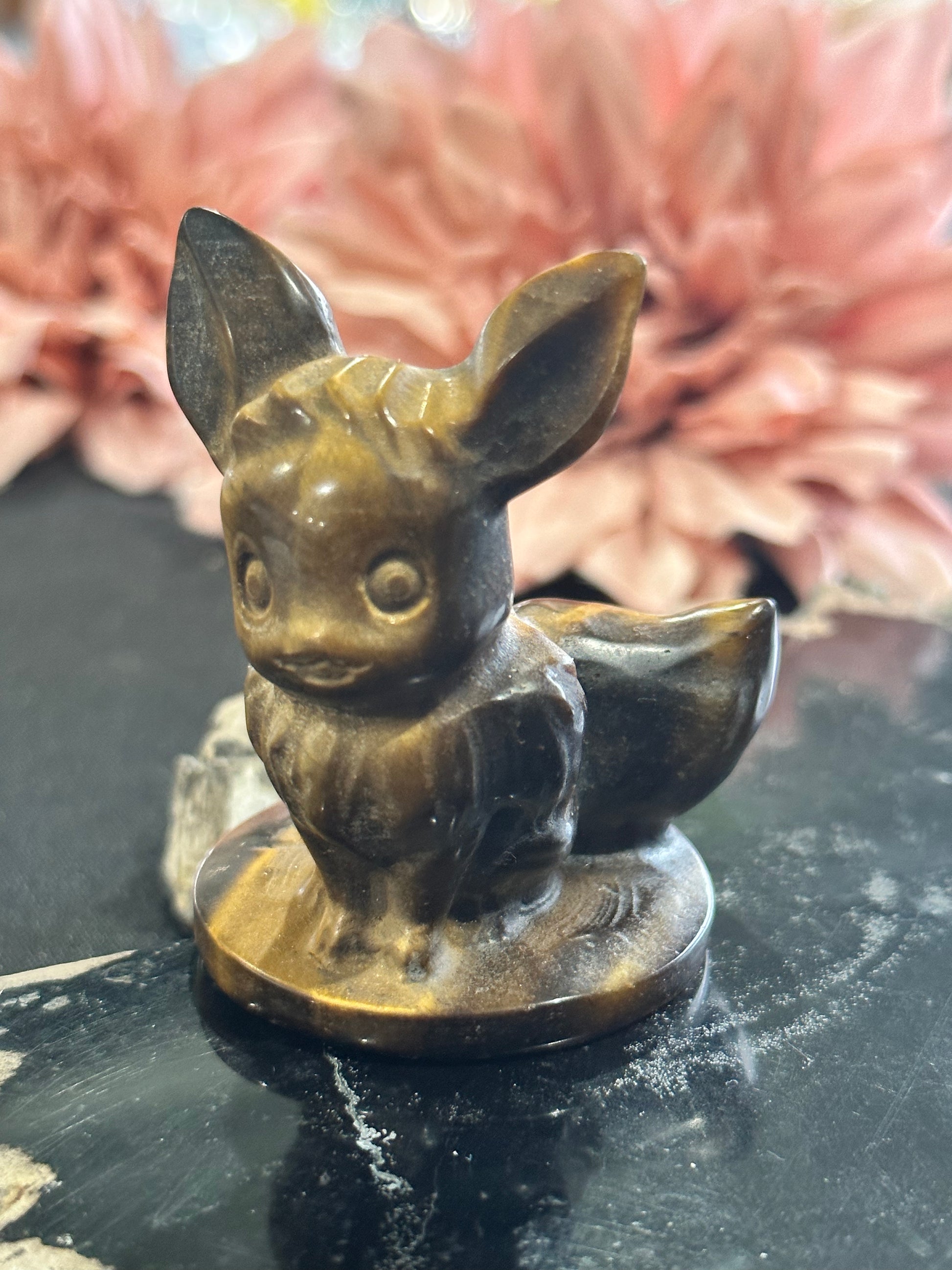 Crystal eevee carving