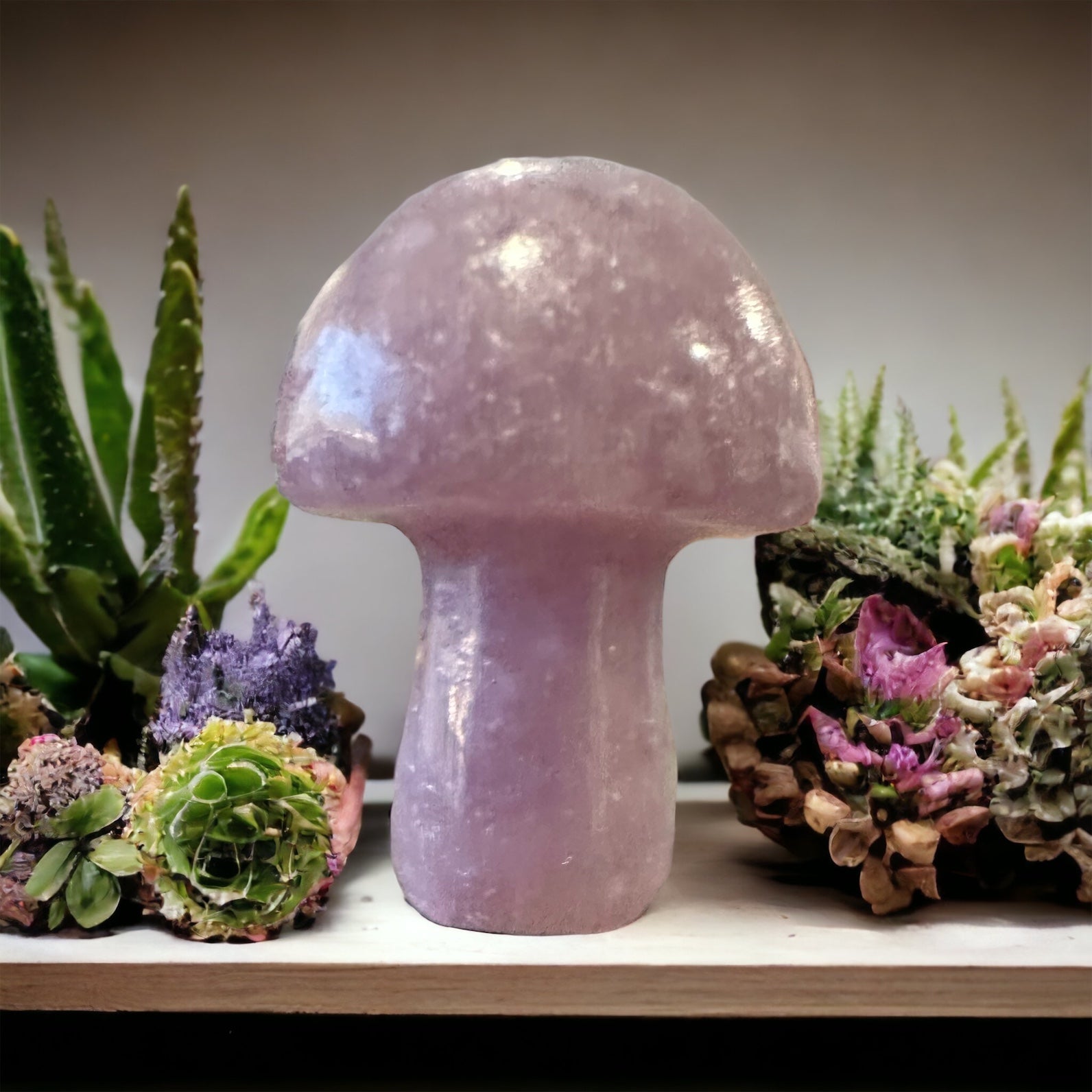 Crystal mini mushroom