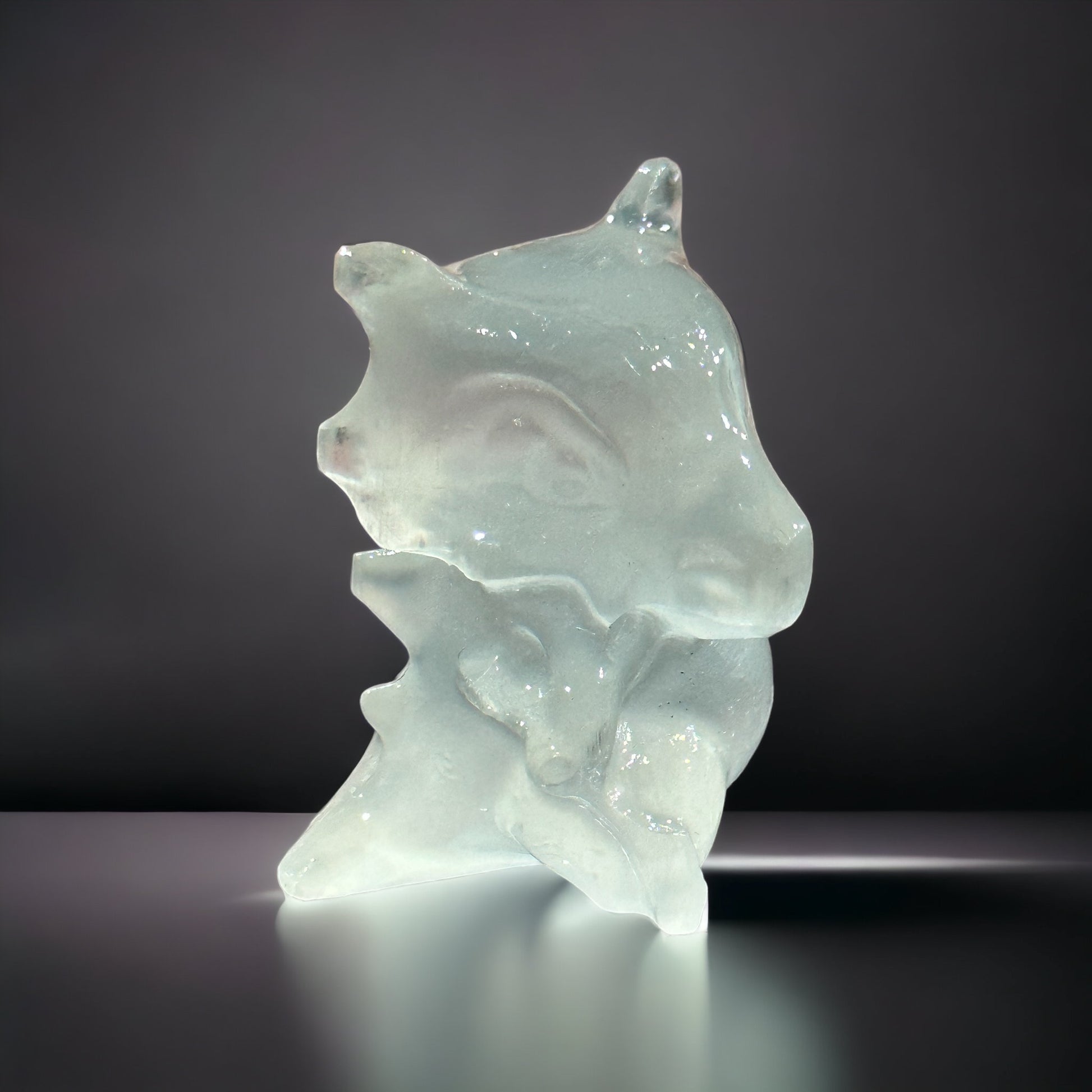 Crystal Pokémon carving