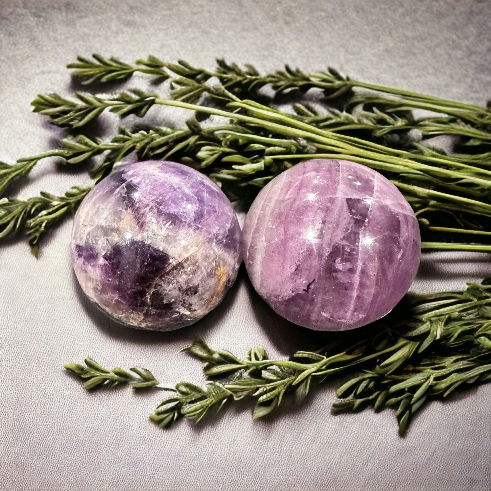 Flourite sphere crystal