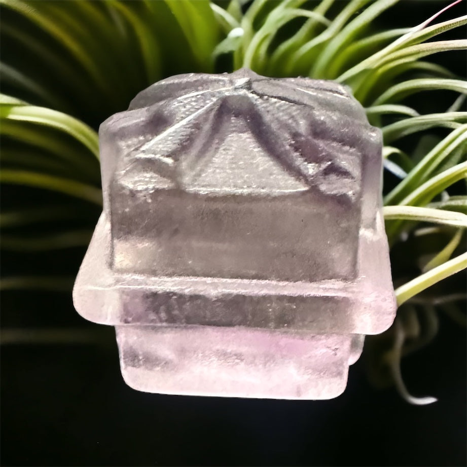 Crystal Christmas carving