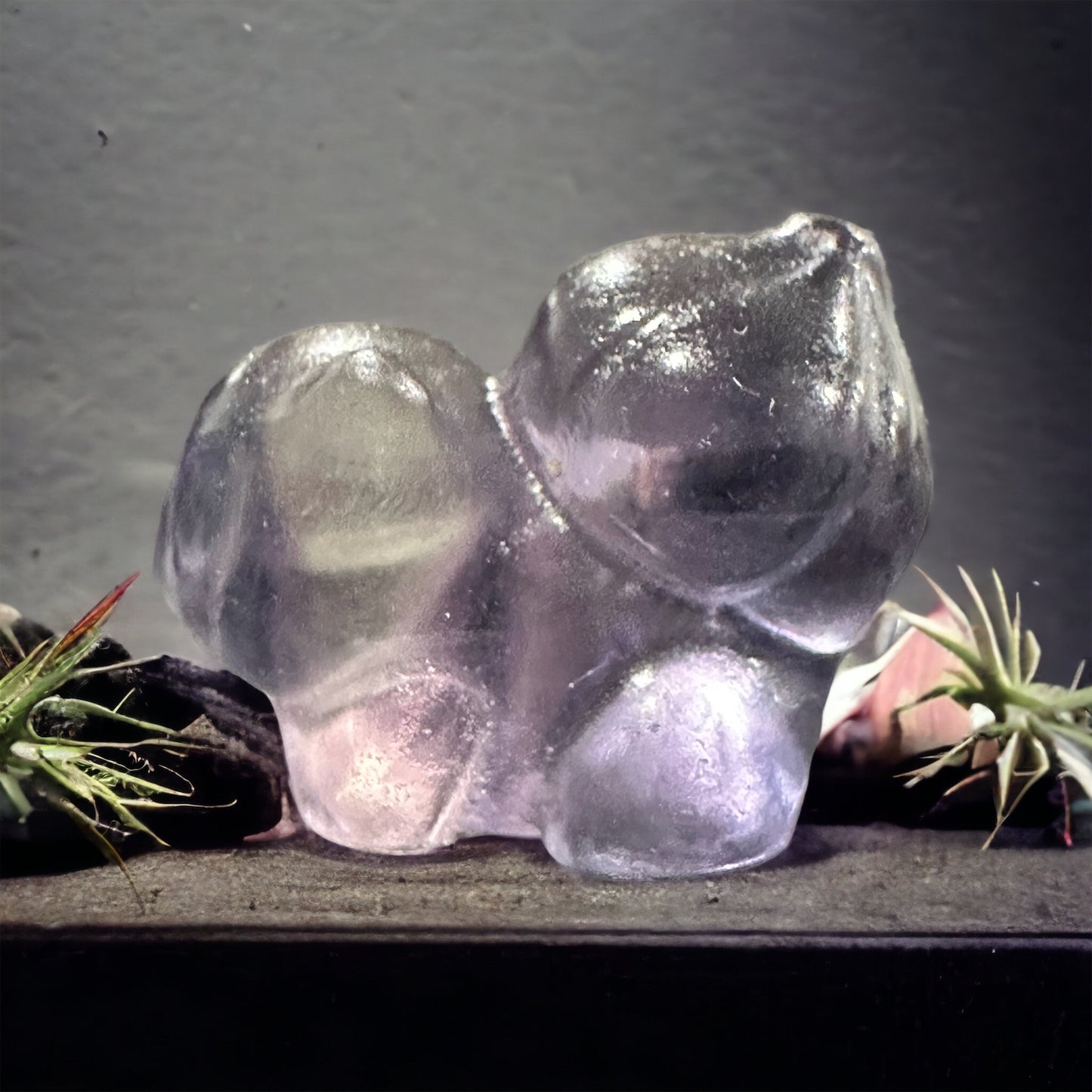 Crystal Pokémon carving