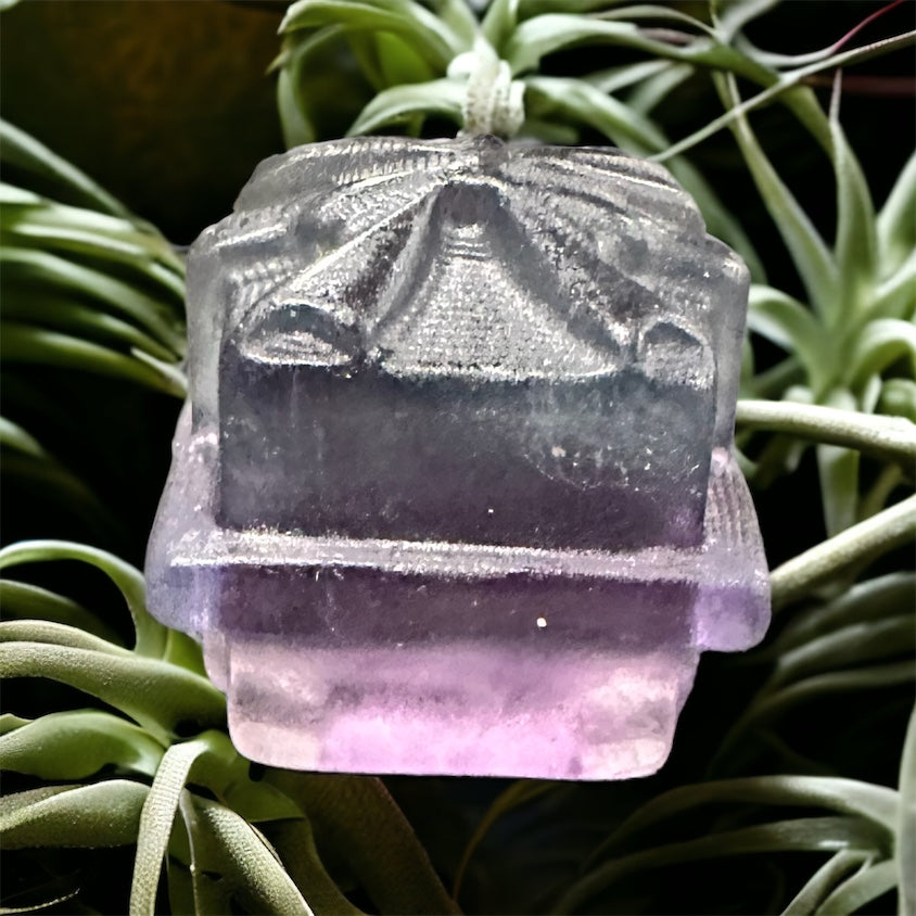 Crystal Christmas carving